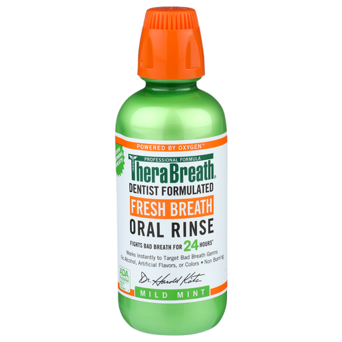 Thera Breath Mild Mint Oral Rinse - 16 Fluid Ounce