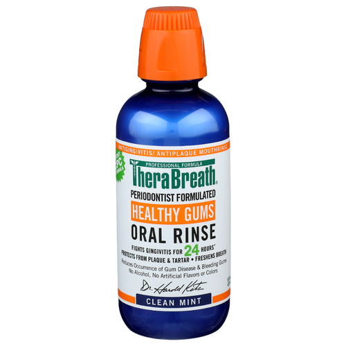 Therabreath Clean Mint Healthy Gums - 16 Fluid Ounce