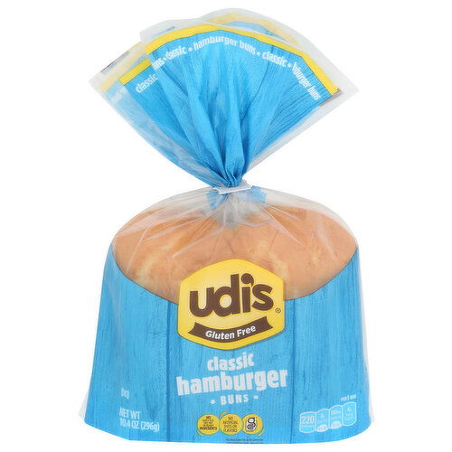 Udi's Gluten Free Buns Classic Hamburger - 10.4 Ounce