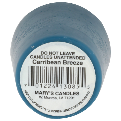 Mary's Candles Carribean Breeze Candle - 1 Each
