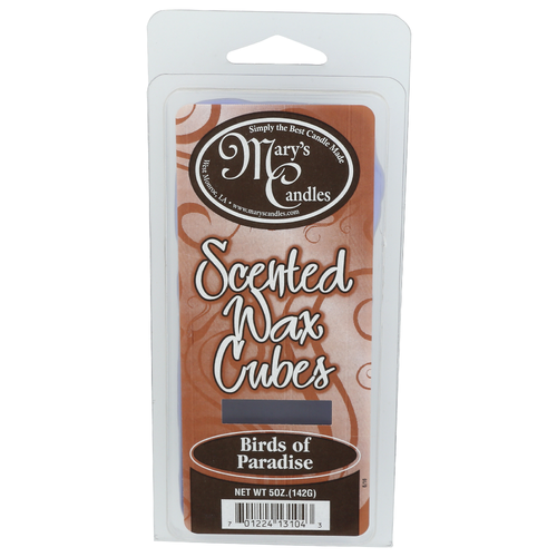Mary's Candles Birds Of Paradise Scented Wax Cubes - 5 Ounce