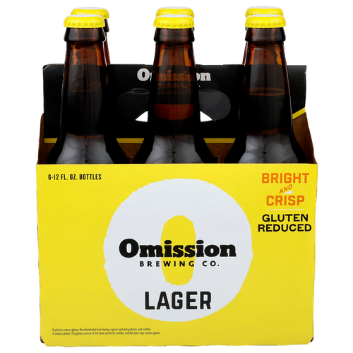 Omission Brewing CO. Lager - 6 Count Image 1 of 2