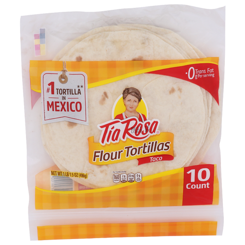 Tia Rosa Flour Tortillas Taco - 1.75 Ounce - 10 Count