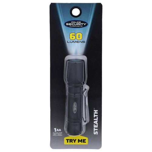 Police Security Stealth Flashlight - 1 Each