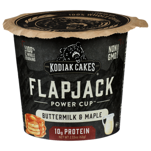 Kodiak Buttermilk & Maple Cakes Flapjack Power Cup - 2.15 Ounce