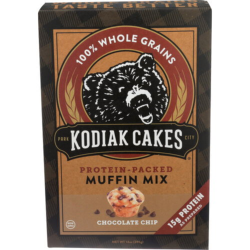 Kodiak Cakes Muffin Mix Chocolate Chip - 14 Ounce