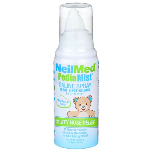 NeilMed Saline Spray Pedia Mist - 2.6 Ounce