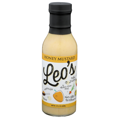 Leo's Honey Mustard - 12 Fluid Ounce