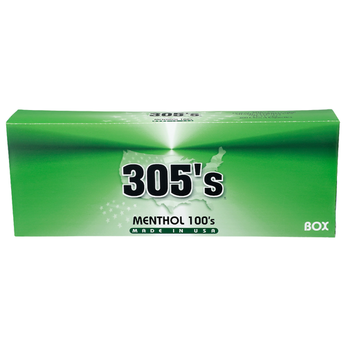 305'S Menthol 100's - 200 Count