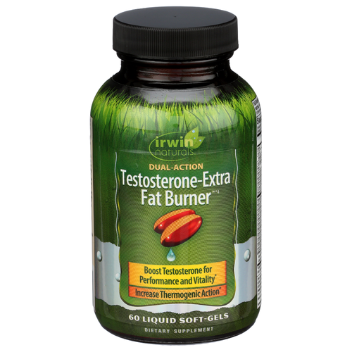 Irwin Naturals Testosterone Extra Fat Burner Softgels - 60 Count