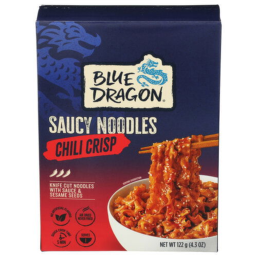 Blue Dragon Chili Crisp Saucy Noodles - 122 Gram Image 1 of 4