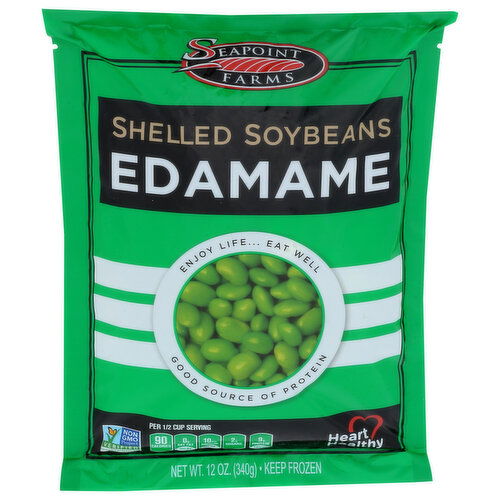 Seapoint Farms Edamame Shelled Soybeans - 12 Ounce