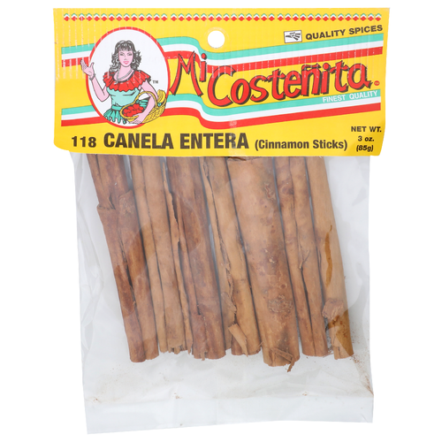 Micostenita Canela Entera Cinnamon Sticks - 3 Ounce