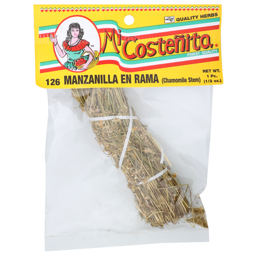 Mi Costenita 126 Manzanilla En Rama Chamomile Stem - 0.5 Ounce