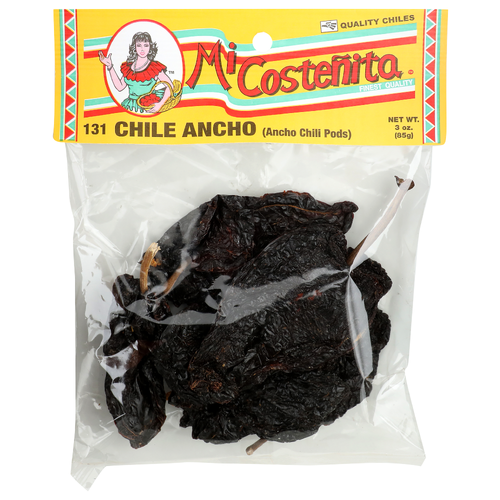 MI COSTENITA Ancho Chili Pods - 3 Ounce