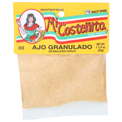 Micostenita Granulated Garlic - 1.25 Ounce