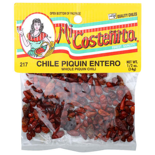 Micostenita Whole Piquin Chili - 0.5 Ounce