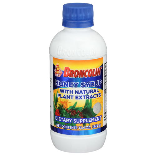 Broncolin Honey Syrup - 11.4 Ounce