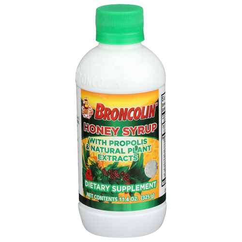 Broncolin Honey Syrup - 11.4 Ounce