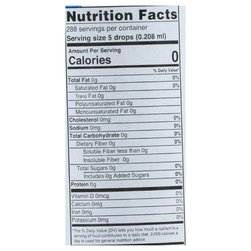 SWEETLEAF Sweet Drops Vanilla Crème Flavored Stevia Sweetener - 0.007 Fluid Ounce - 288 Count Image 1 of 2