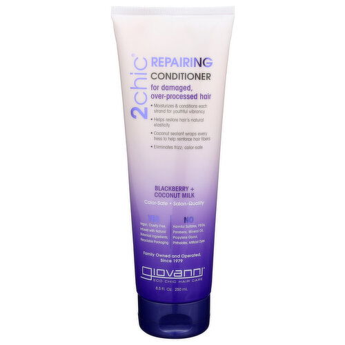 Giovanni Blackberry & Coconut 2chic Repairing Conditioner With Milk - 8.5 Fluid Ounce