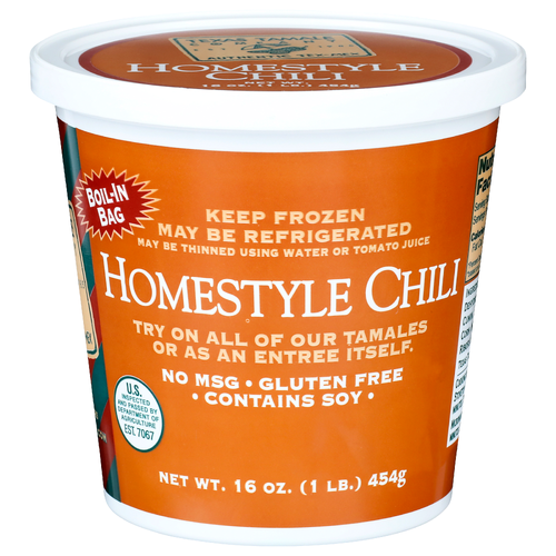 Texas Tamale Company Texas Tamale Homestyle Chili - 16 Ounce Image 1 of 4