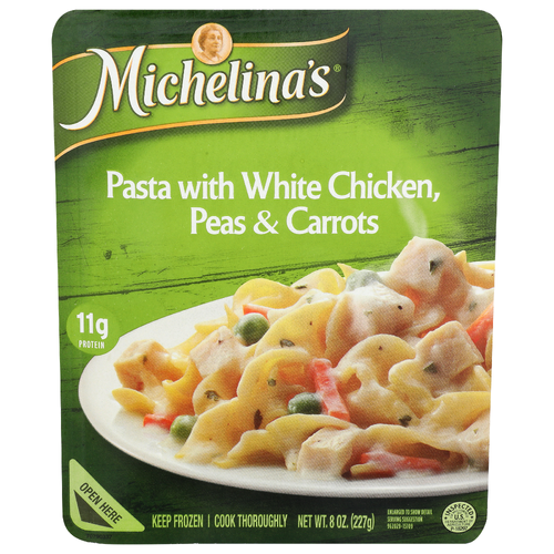 Michelina's Pasta With White Chicken, Peas & Carrots - 8 Ounce