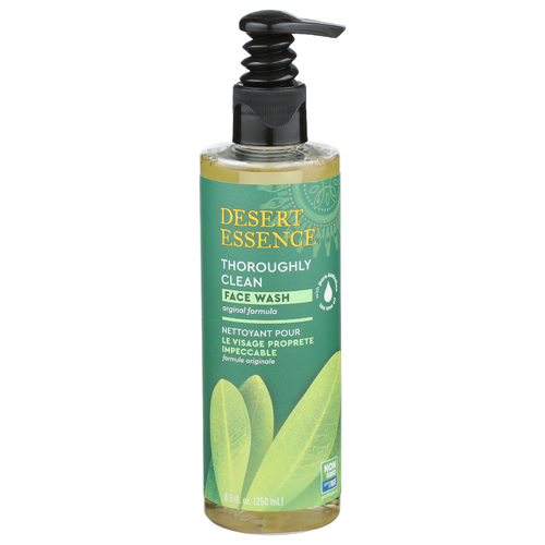 Desert Essence Original Formula Thoroughly Clean Face Wash - 8.5 Fluid Ounce