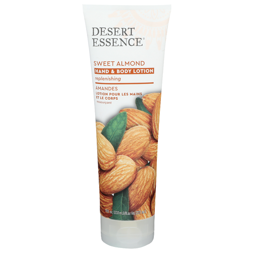 Desert Essence Sweet Almond Hand & Body Lotion - 8 Fluid Ounce