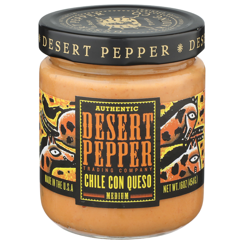 Desert Pepper Trading Co. Medium Chile Queso - 16 Ounce