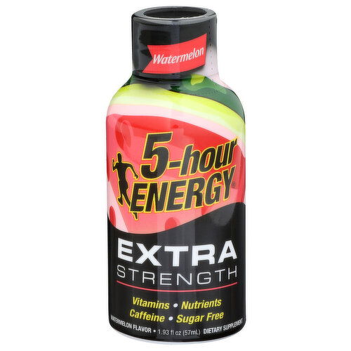 5-Hour Energy Watermelon Flavor Shots - 1.93 Fluid Ounce