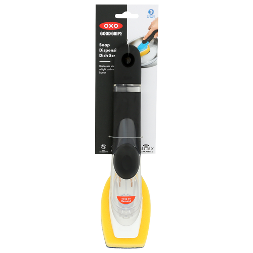 Oxo Good Grips Soap Dispensing Dish Scrub - 1 Each