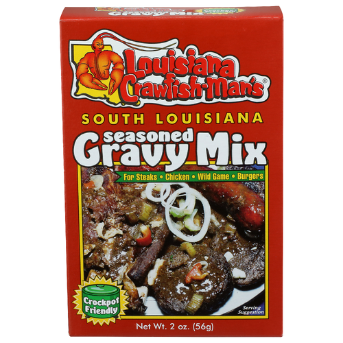 LOUISIANA CRAWFISH-MAN's South Seasoned Gravy Mix - 2 Ounce