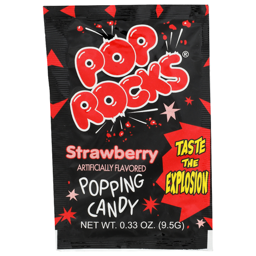 Pop Rocks Strawberry Popping Candy - 0.33 Ounce