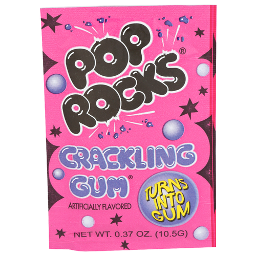 Pop Rocks Crackling Gum - 0.37 Ounce