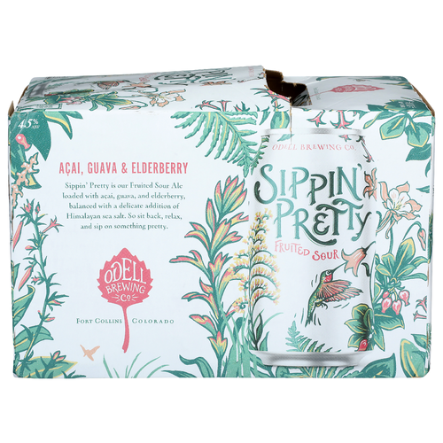 Sippin' Pretty Acai, Guava & Elderberry Fruited Sour - 12 Ounce - 6 Count