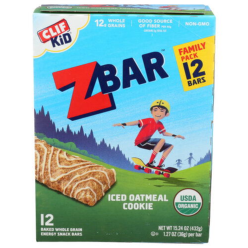 CLIF KID Zbar - 1.27 Ounce - 12 Count