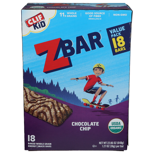 BROOKSHIRE's Zbar Clif Kid Chocolate Chip - 22.86 Ounce