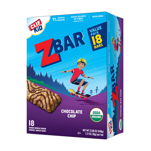 Clif Kid ZBAR Chocolate Chip - 22.86 Ounce Image 1 of 3