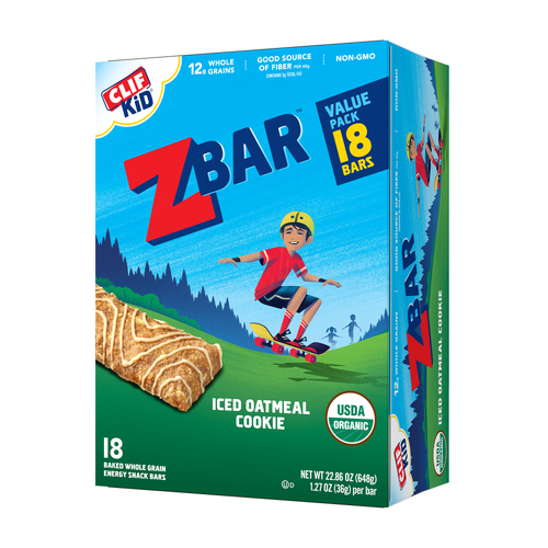Zbar Iced Oatmeal Cookie Soft-Baked Energy Snack Bars - 22.86 Ounce