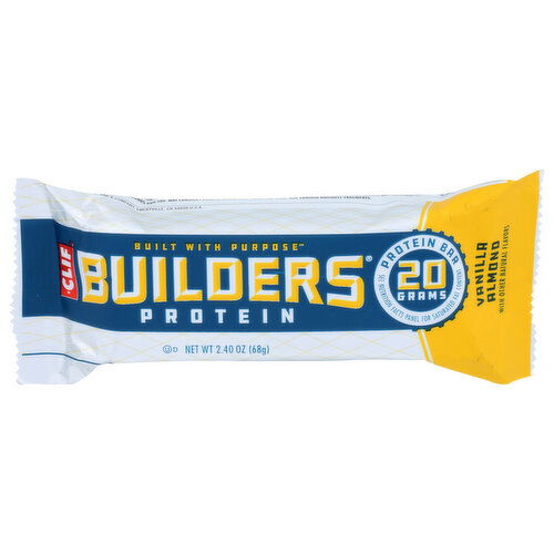 Builders Energy Bar Vanilla Almond - 2.4 Ounce