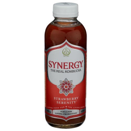 GT'S SYNERGY Strawberry Serenity Kombucha Serenity™ - 16 Fluid Ounce