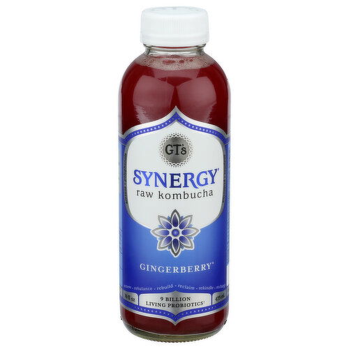 GT'S SYNERGY Gingerberry - 16 Fluid Ounce