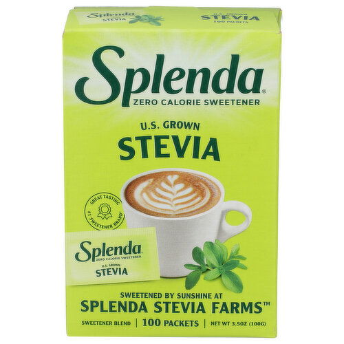 SPLENDA ® Stevia Sweetener Packets - 0.035 Ounce - 100 Count