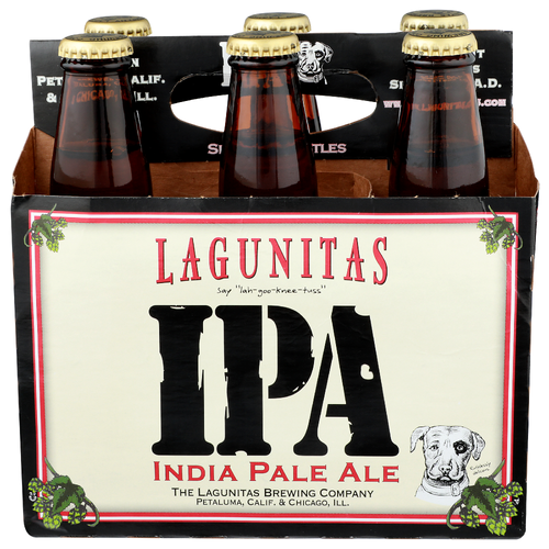 Lagunitas India Pale Ale - 12 Fluid Ounce - 6 Count