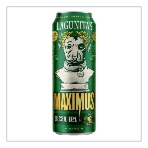 Lagunitas Brewing CO. Maximus Colossal IPA - 19.2 Fluid Ounce