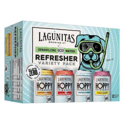 Lagunitas Brewing CO. This Ipa-Inspired Sparkling Beverage Has Zero-Alcohol, Zero-Carbohydrates, And ZERO-CALORIES - 12 Fluid Ounce
