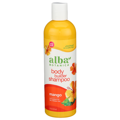 Alba Botanica Mango Hawaiian Body Builder Shampoo - 12 Fluid Ounce