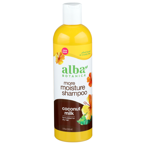 Alba Botanica Coconut Milk More Moisture Shampoo - 12 Fluid Ounce