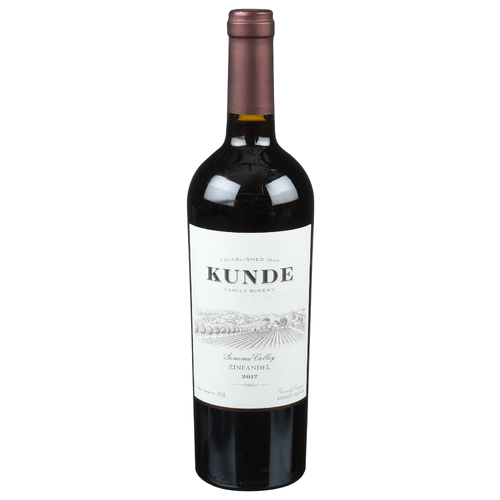Kunde Family Winery Zinfandel Wine - 750 ml Image 1 of 2